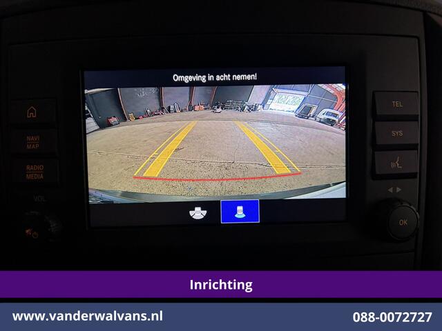 Mercedes-Benz VITO 116 CDI 164pk L3H1 inrichting Euro6 Airco | Camera | Navigatie | Apple Carplay Cruisecontrol, Android Auto, Stoelverwarming, Parkeersensoren, Bijrijdersbank