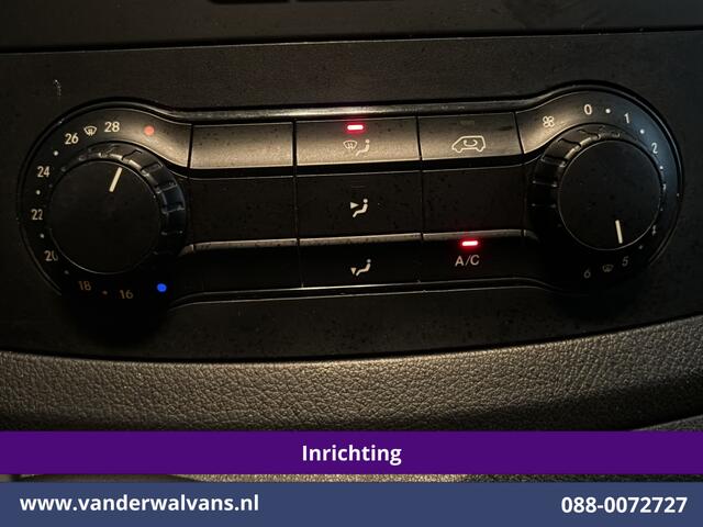 Mercedes-Benz VITO 116 CDI 164pk L3H1 inrichting Euro6 Airco | Camera | Navigatie | Apple Carplay Cruisecontrol, Android Auto, Stoelverwarming, Parkeersensoren, Bijrijdersbank