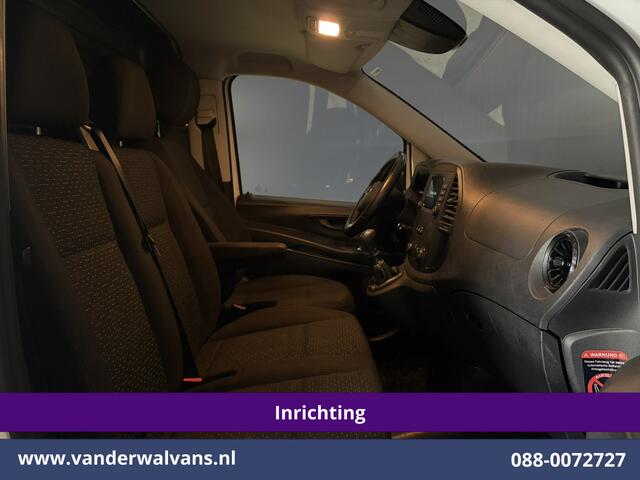 Mercedes-Benz VITO 116 CDI 164pk L3H1 inrichting Euro6 Airco | Camera | Navigatie | Apple Carplay Cruisecontrol, Android Auto, Stoelverwarming, Parkeersensoren, Bijrijdersbank