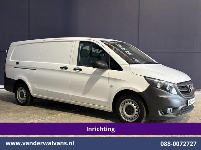 Mercedes-Benz VITO 116 CDI 164pk L3H1 inrichting Euro6 Airco | Camera | Navigatie | Apple Carplay Cruisecontrol, Android Auto, Stoelverwarming, Parkeersensoren, Bijrijdersbank