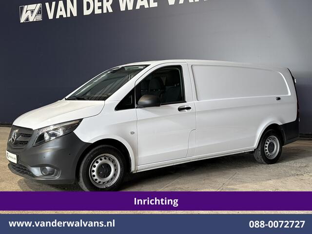 Mercedes-Benz VITO 116 CDI 164pk L3H1 inrichting Euro6 Airco | Camera | Navigatie | Apple Carplay Cruisecontrol, Android Auto, Stoelverwarming, Parkeersensoren, Bijrijdersbank