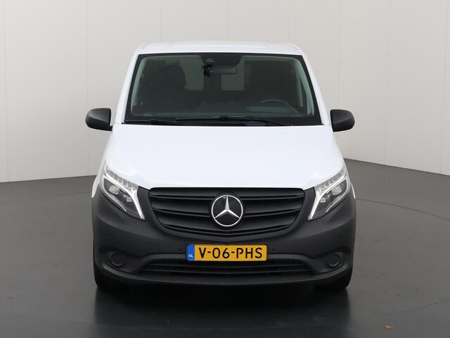 Mercedes-Benz VITO 116 CDI | AUT. | L1 | INRICHTING LAADRUIMTE | DISTRONIC PLUS | LED KOPLAMPEN | TREKHAAK | ZIJRUIT | CLIMATE CONTROL | 2-ZITS | STOELVERWARMING | CERTIFIED