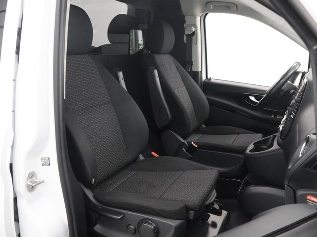Mercedes-Benz VITO 116 CDI | AUT. | L1 | INRICHTING LAADRUIMTE | DISTRONIC PLUS | LED KOPLAMPEN | TREKHAAK | ZIJRUIT | CLIMATE CONTROL | 2-ZITS | STOELVERWARMING | CERTIFIED