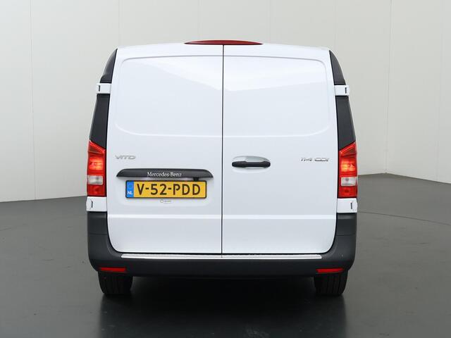 Mercedes-Benz VITO 114 CDI | L2 | AUTOMAAT | 136 PK | AIRCO | CRUISE CONTROL | 2-ZITS | DODEHOEKDETECTIE | CAMERA | CARPLAY | ANDROID AUTO | BETIMMERDE LAADRUIMTE | CERTIFIED