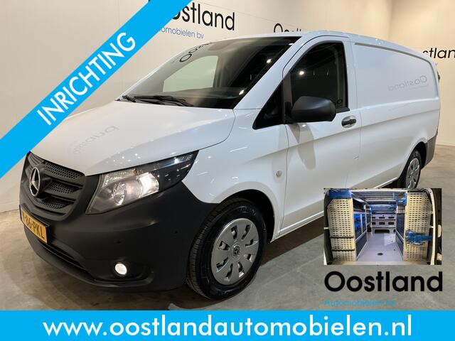 Mercedes-Benz VITO 114 CDI Lang L2 / Servicebus / Sortimo Inrichting / Euro 6 / Airco / Cruise Control / Camera / Trekhaak / CarPlay / Navigatie