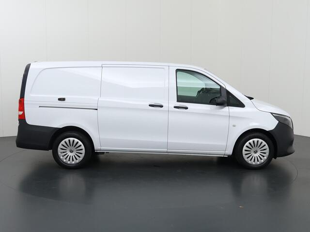 Mercedes-Benz VITO 116 CDI | L2 | PRO | AUTOMAAT | NAVIGATIE | TREKHAAK | STOELVERWARMING | CAMERA | CRUISE CONTROL | AIRCO | BETIMMERDE LAADRUIMTE | 3-ZITS | CERTIFIED