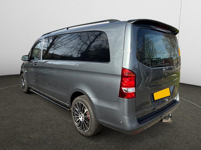 Mercedes-Benz VITO 116 CDI XL AMG Night Edition- 3 Pers, Leder, Stoelverwarming, Park Assist, Cruise, Clima, Sidebars