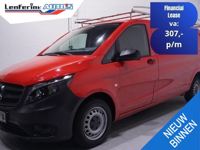 Mercedes-Benz VITO 114 CDI 136 pk L3 Navi, Camera, NAP, Imperiaal Trekhaak, PDC V+A, Apple Carplay, 2-Zits, Slechts 38 dkm