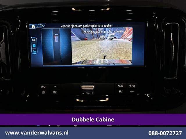 Mercedes-Benz VITO 116 CDI 164pk 9G-Tronic Automaat L2H1 Dubbele Cabine Fabrieksgarantie Euro6 Airco | 2x Zijdeur | 5-Zits | Camera | Navigatie LED, LM Velgen, 2500kg Trekhaak, Adaptieve Cruisecontrol, Parkeersensoren, MBUX