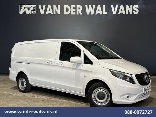 Mercedes-Benz VITO 114 CDI 136pk L2H1 Euro6 Airco | Camera | Navigatie | Apple Carplay | Cruisecontrol Android Auto, Parkeersensoren, Bijrijdersbank, Bumper in de kleur