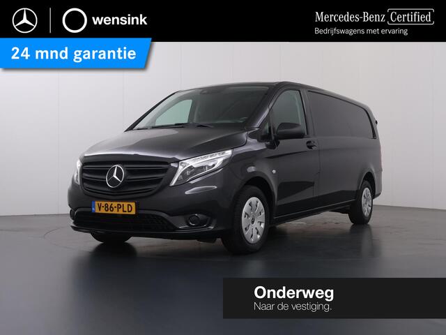 Mercedes-Benz VITO 116 CDI | Aut. | XL L3 | LED Koplampen | 3-zits | Airco | Parkeercamera | Bumpers in kleur | Achterdeuren | Certified