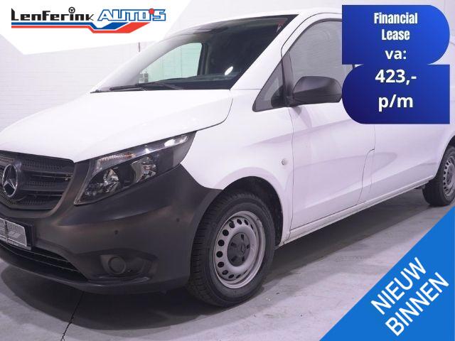 Mercedes-Benz VITO 116 CDI 163 pk Aut L3 Navi, Camera Laadruimte Pakket, PDC V+A, 270 Graden Deuren, 3-Zits
