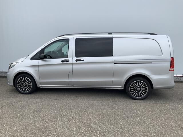 Mercedes-Benz VITO 119 CDI Extra Lang Dub Cab Automaat Airco Cruise Navi Trekhaak 2500 kg leer 5 Zits Alu Velg Euro 6