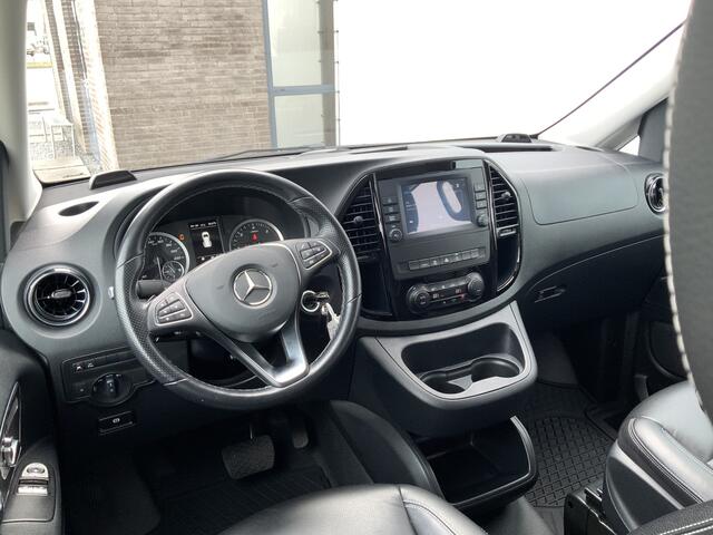 Mercedes-Benz VITO 119 CDI Extra Lang Dub Cab Automaat Airco Cruise Navi Trekhaak 2500 kg leer 5 Zits Alu Velg Euro 6