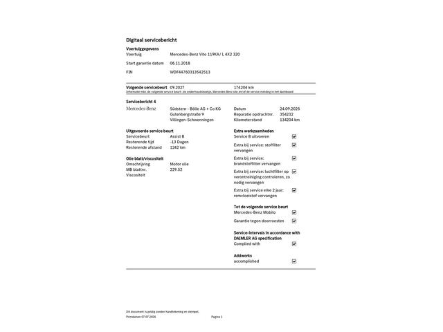 Mercedes-Benz VITO 119 CDI Lang 4x4! 2500kg trekgewicht | Camera | Stoelverwarming