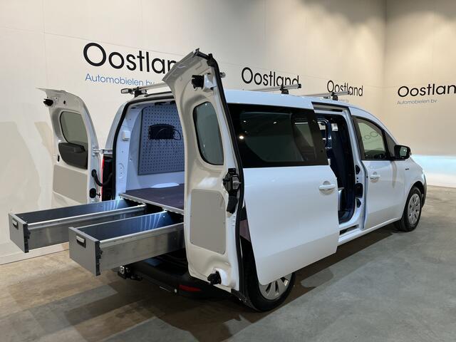 Mercedes-Benz eCitan L2 Pro 51 kWh / 100% Elektrisch !! / Servicebus / Modul-System Inrichting / Euro 6 / 220V. / Airco / Cruise Control / Camera / CarPlay / Trekhaak / LED / 1.800 KM !!