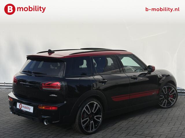 Mini CLUBMAN 2.0 JCW ALL4 Chili Panoramadak Head-Up Dislplay Org. NL | Harman/Kardon | Apple CarPlay | Adaptive LED | Elek. Stoelen