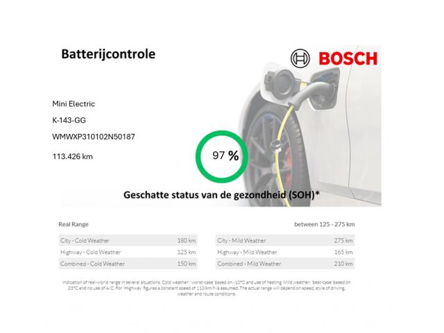 Mini COOPER Electric BlackenRed Edition - Carplay, Camera, Half Leer, Stoelverw. SOH 97%
