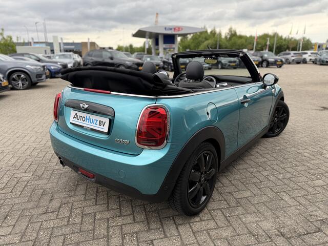 Mini COOPER Mini Cabrio 1.5 136 PK Chili Wired Pakket LED Navi Pro PDC Union Jack Dak Stoelverwarming DAB Keyless Entry