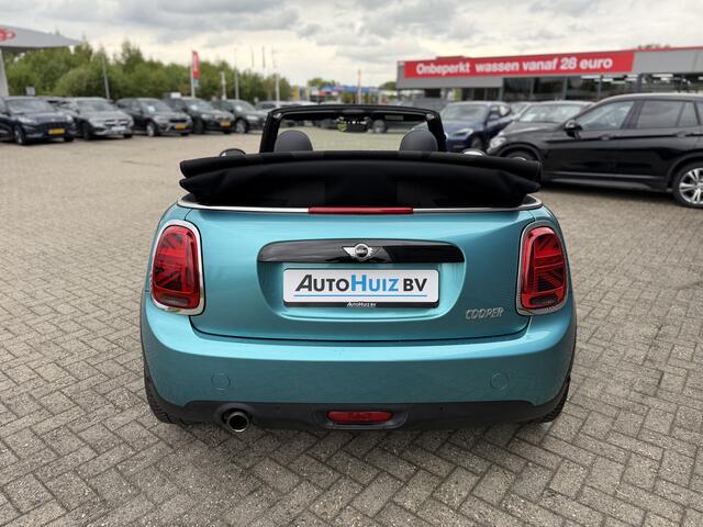 Mini COOPER Mini Cabrio 1.5 136 PK Chili Wired Pakket LED Navi Pro PDC Union Jack Dak Stoelverwarming DAB Keyless Entry