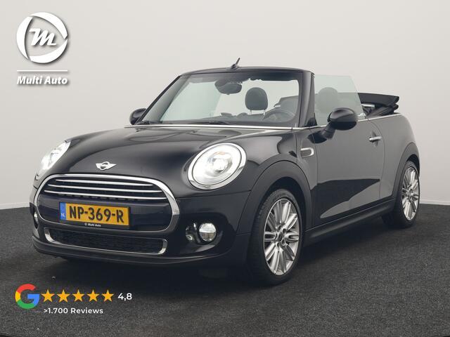 Mini COOPER Cabrio 1.5 Chili 136pk | Cruise Control | Keyless | Navigatie | LED Koplampen | 17"L.M |