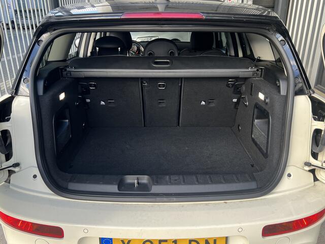 Mini COOPER CLUBMAN Mini 2.0 S Chili | AUTOMAAT | CAMERA | NAVI | CRUISE CONTROL | PDC V+A | CLIMATE CONTROL | LMV 18'' | STOELVERWARMING | KEYLESS | LED | BLUETOOTH