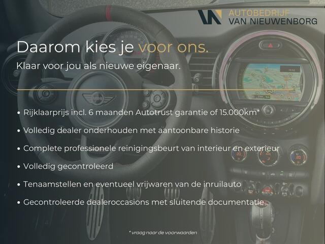 Mini COOPER CLUBMAN Mini 2.0 S Hammersmith | JCW-uitvoering | Panoramadak | Harman Kardon | Camera | Keyless | Leder Chester | Origin. NL NAP Dealer O.H. |