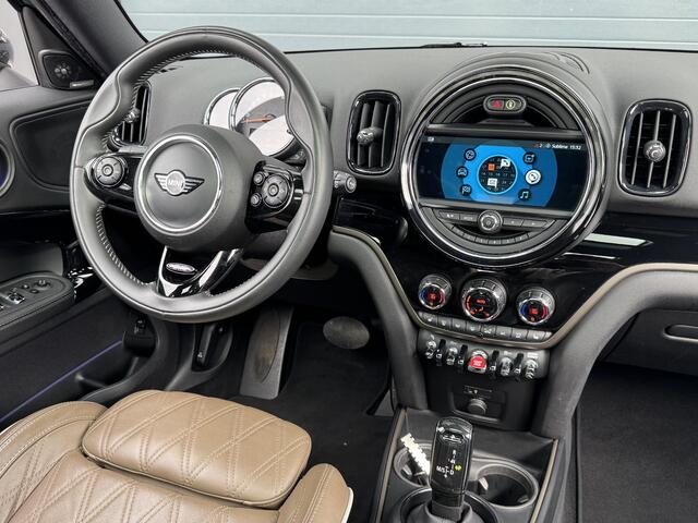 Mini COUNTRYMAN 2.0 COOPER S CHILI I AUTOMAAT I SCHUIFDAK I LEDEREN BEKLEDING I APPLE CARPLAY