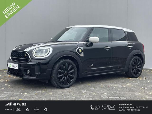 Mini COUNTRYMAN Mini 2.0 Cooper S E ALL4 Chili / EAER 50 km / Schuif-/kanteldak / Elektrische achterklep / Cruise control / Stoelverwarming / Voorruit verwarming / Navigatie / Head up display