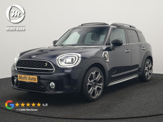Mini COUNTRYMAN 1.5 Cooper S E ALL4 MINI Yours Plug In Hybrid 220pk Dealer O.H PHEV | Panodak | Adaptive Cruise | Head Up | Lederen Sportstoelen Verwarmd | 19"L.M | Camera | Sfeerverlichting | Keyless | Apple Carplay |