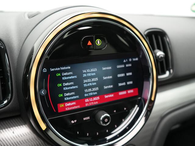 Mini COUNTRYMAN 1.5 Cooper S E ALL4 MINI Yours Plug In Hybrid 220pk Dealer O.H PHEV | Panodak | Adaptive Cruise | Head Up | Lederen Sportstoelen Verwarmd | 19"L.M | Camera | Sfeerverlichting | Keyless | Apple Carplay |