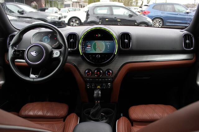 Mini COUNTRYMAN Mini 1.5 Cooper S E ALL4 MINI Yours / Camera / Head-up / Leder / Navigatie / 18'' / Stoelverwarming / DAB / ACC / Alarm Klasse 3