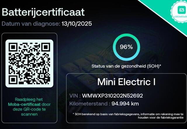 Mini Electric Mini Yours 33 kWh | Panoramadak | Harman Kardon | Head-Up Display | Union Jack | Stoelverwarming | Keyless | Apple Carplay | Navigatie | Camera | Parkeersensoren | Warmtepomp | Leer | Cruise Control | DAB |