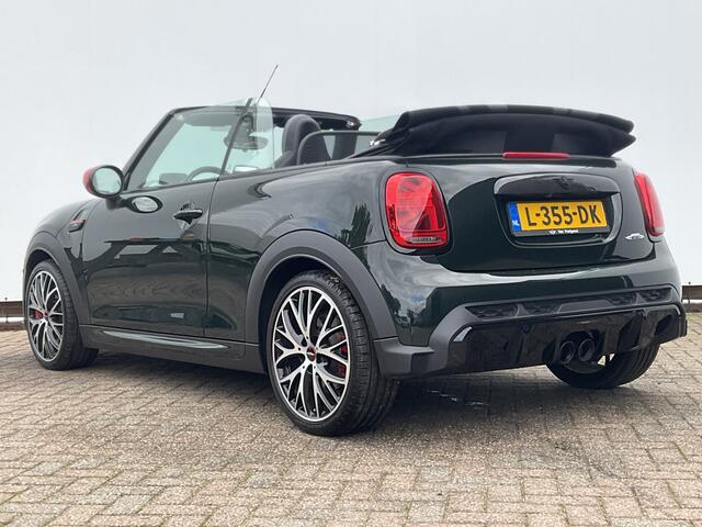 Mini John Cooper Works Mini Cabrio 2.0 Incl.BTW Cabrio H/K Hud Adap.Cruise Stoelverw British-Racing Green!