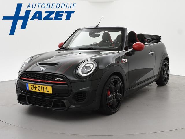 Mini John Cooper Works Mini Cabrio 2.0 JCW 231 PK REBEL GREEN | JCW STOELEN | ADAPTIVE CRUISE | ORIG. NL