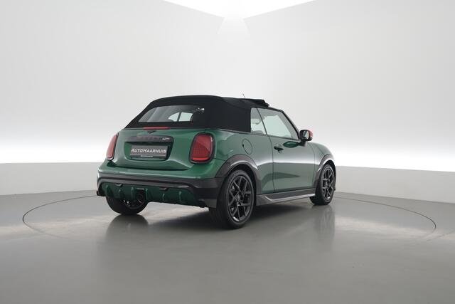 Mini John Cooper Works Mini Cabrio 2.0 JCW XL | British Racing Green | 360cam | HUD | H&K Audio | Memory | Stoel- Stuurverw. | Adapt. Cruise