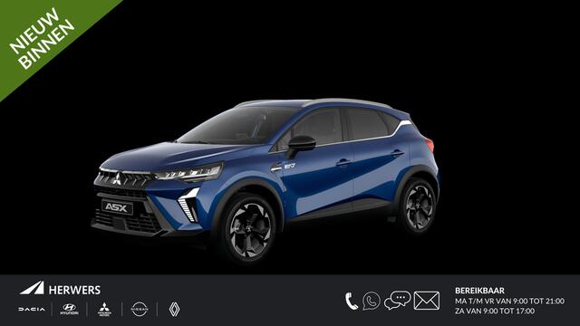 Mitsubishi ASX 1.8 HEV AT Intense+ / ¤ 2.000,- Voordeel op de Nieuwprijs / Prijs is Rijklaar / Direct Leverbaar / 8 Jaar Fabrieksgarantie /