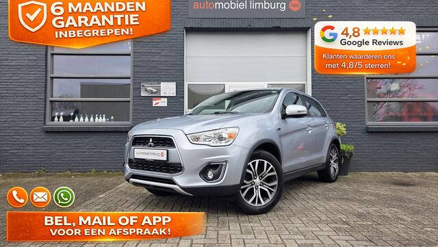 Mitsubishi ASX 1.6 SUV-Star | 18" | MULTIMEDIA MET BLUETOOTH | CAMERA | 1e EIGENAAR | VOLLEDIGE ONDERHOUDSHISTORIE
