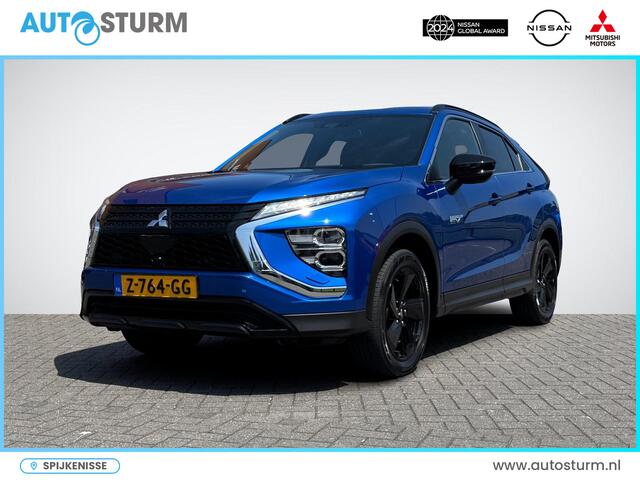 Mitsubishi ECLIPSE Cross 2.4 PHEV Black Edition | Navigatie | 360° Camera | Stuur- + Stoelverwarming | Adapt. Cruise Control | Leder | Keyless Entry | Rijklaarprijs!