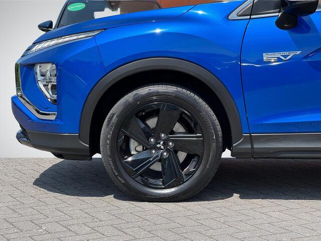 Mitsubishi ECLIPSE Cross 2.4 PHEV Black Edition | Navigatie | 360° Camera | Stuur- + Stoelverwarming | Adapt. Cruise Control | Leder | Keyless Entry | Rijklaarprijs!