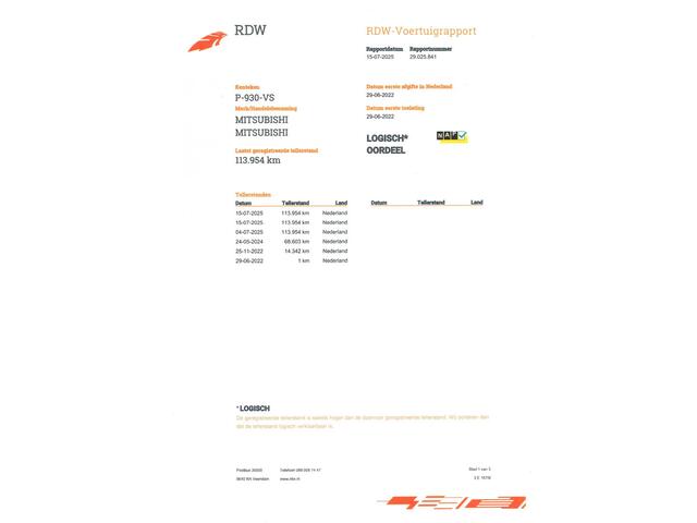 Mitsubishi ECLIPSE Cross 2.4 PHEV Intense+ (98 PK) 1e-Eig. & Keurig-Onderh. BOVAG-Garantie. NL-Auto.