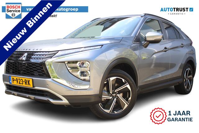 Mitsubishi ECLIPSE Cross 2.4 PHEV Intense+ | Incl. 12 maanden Garantie | Achteruitrijcamera | Parkeersensoren V+A | Trekhaak | Keyless entry/start | Cruise controle | Stoelverwarming | Elektrisch verstelbare stoel | Apple Carplay/Android Auto | Climate controle | Navigatie 