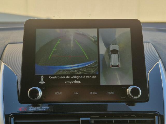 Mitsubishi ECLIPSE Cross 2.4 PHEV Plug-in Executive Automaat / Fabrieksgarantie tot 12-2030 mogelijk ** / Allseason banden / Trekgewicht 1500 kg / Stuur-. Stoel en Achterbank verwarming / Rondomzicht camera /