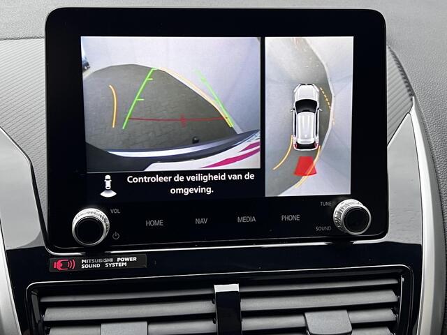 Mitsubishi ECLIPSE Cross 2.4 PLUG-IN HYBRID 4WD S-AWC Executive Automaat / Fabrieksgarantie tot 12-2032* / Trekhaak 1.500 kg / Leder / Elektrische stoelen / Navigatie / Stuur-, stoel - & achterbankverwarming / HUD / Camera 360° / 18" LM wielen + All Season banden /