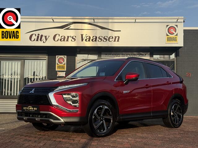 Mitsubishi ECLIPSE Cross 2.4 PHEV Instyle automaat plug in hybrid apple carplay climate ctr cruise ctr alcantara/leder 360 camera lmv 18 inch dealer onderhouden