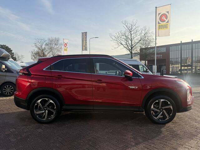 Mitsubishi ECLIPSE Cross 2.4 PHEV Instyle automaat plug in hybrid apple carplay climate ctr cruise ctr alcantara/leder 360 camera lmv 18 inch dealer onderhouden