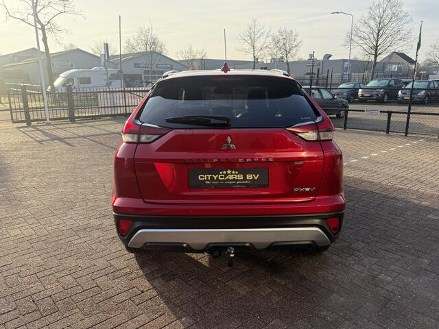 Mitsubishi ECLIPSE Cross 2.4 PHEV Instyle automaat plug in hybrid apple carplay climate ctr cruise ctr alcantara/leder 360 camera lmv 18 inch dealer onderhouden