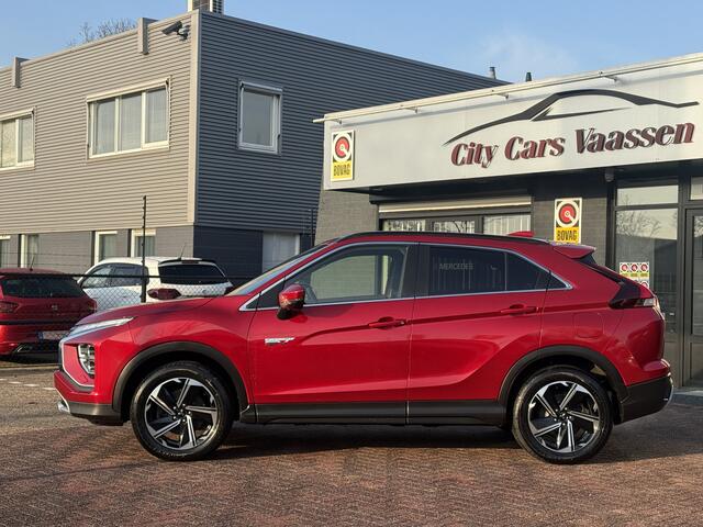 Mitsubishi ECLIPSE Cross 2.4 PHEV Instyle automaat plug in hybrid apple carplay climate ctr cruise ctr alcantara/leder 360 camera lmv 18 inch dealer onderhouden