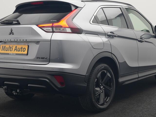 Mitsubishi ECLIPSE Cross 2.4 Black Edition Plug In Hybrid 188pk Dealer O.H. PHEV | Trekhaak Afn. | Adaptive Cruise | 360 Camera | Alcantara Sportstoelen & Stuur Verwarmd | Apple Carplay | Navigatie Via TomTom | Keyless | Blis | DAB |