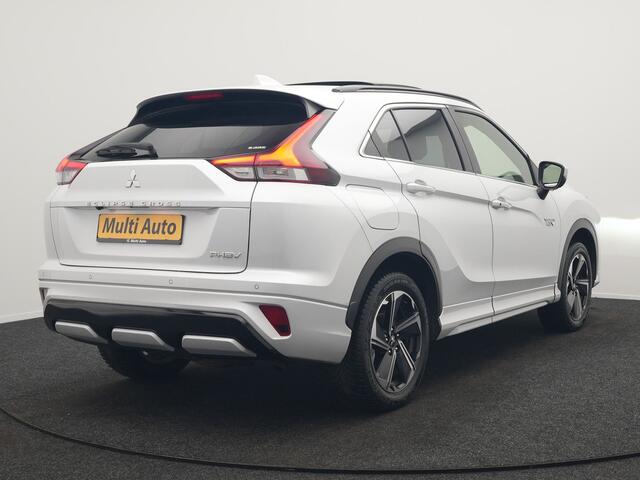 Mitsubishi ECLIPSE Cross 2.4 Instyle PHEV 188pk Dealer O.H. | Trekhaak Af Fabriek | Panodak | Head Up | Adaptive Cruise | 360 Camera | Lederen Sportstoelen Verwarmd | Keyless | Stuur Verwarmd | Apple Carplay | Blis | Navigatie | DAB | Plug In Hybrid |
